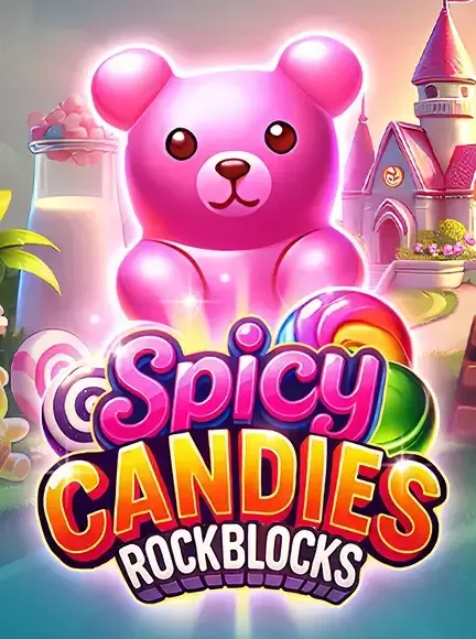 Spicy Candies Rockblocks slot game
